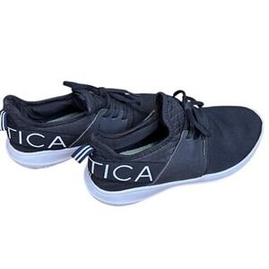 Nautica Women's Black Athletic Sneakers Tennis Shoes Size 6.5